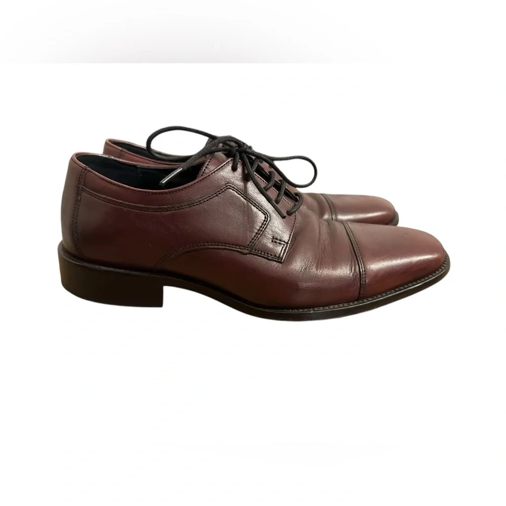 Johnston‎ Murphy Men’s Size 9.5 M Brown Dress Lace Up Shoes.B4